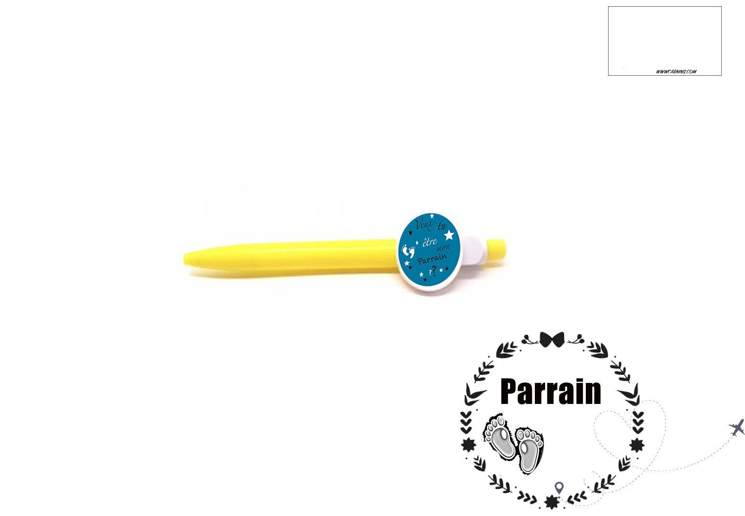 Demande Parrain Stylo Personnalisé