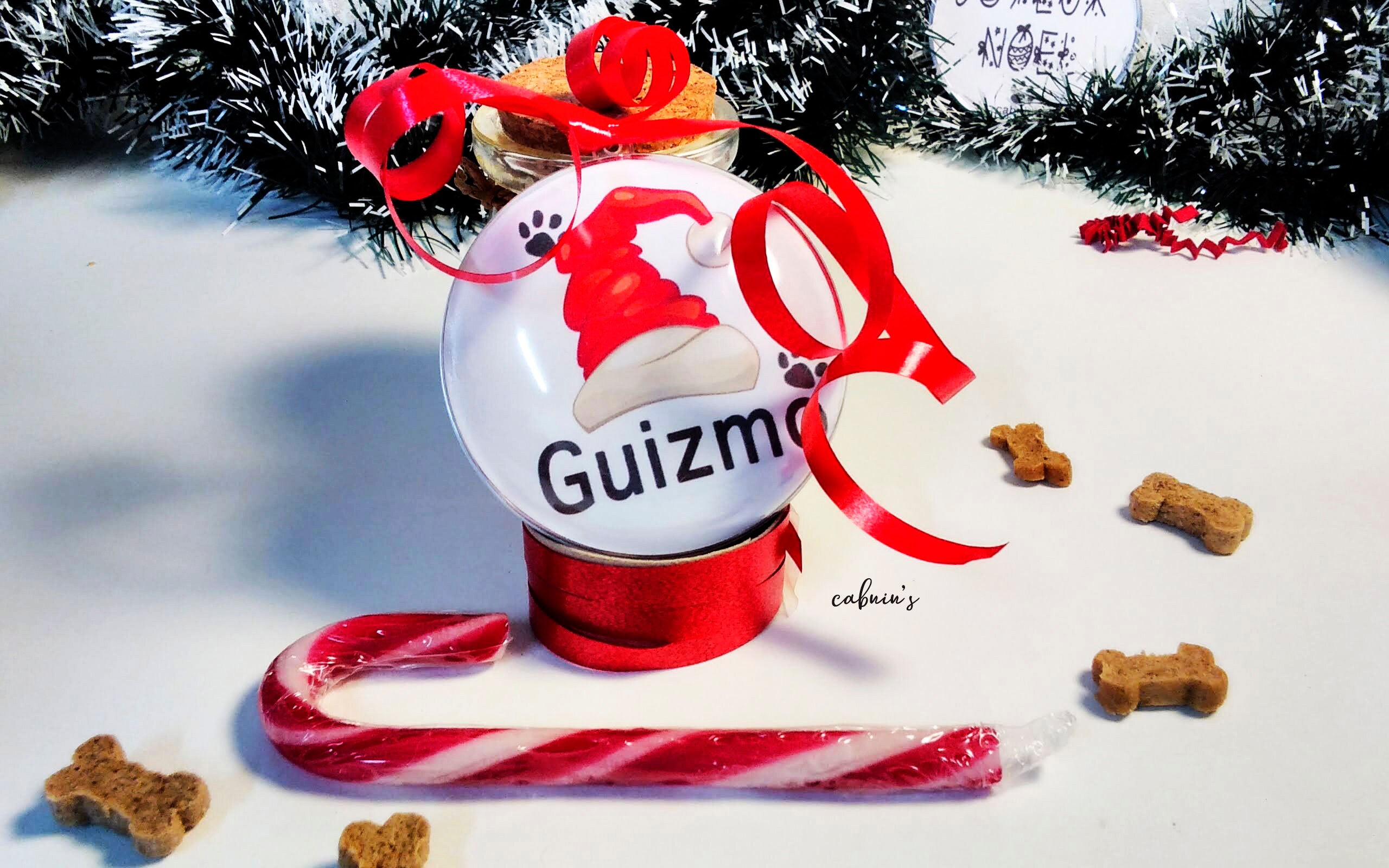 Boule de Noël Pour Animaux Compagnie