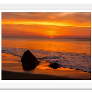Océan lever du soleil, lever du soleil, océan, ciel du matin, impression numérique, impression à domicile, Printable Wall Art, photographie, téléchargement immédiat