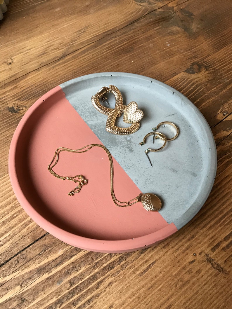 Large Concrete Tray Cement Tray for Jewellery Dressing | Etsy