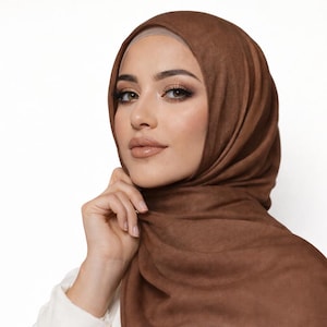 Soft Viscose Hijab Scarf | Lightweight, Breathable Everyday Headscarf | Muslim Women Wrap