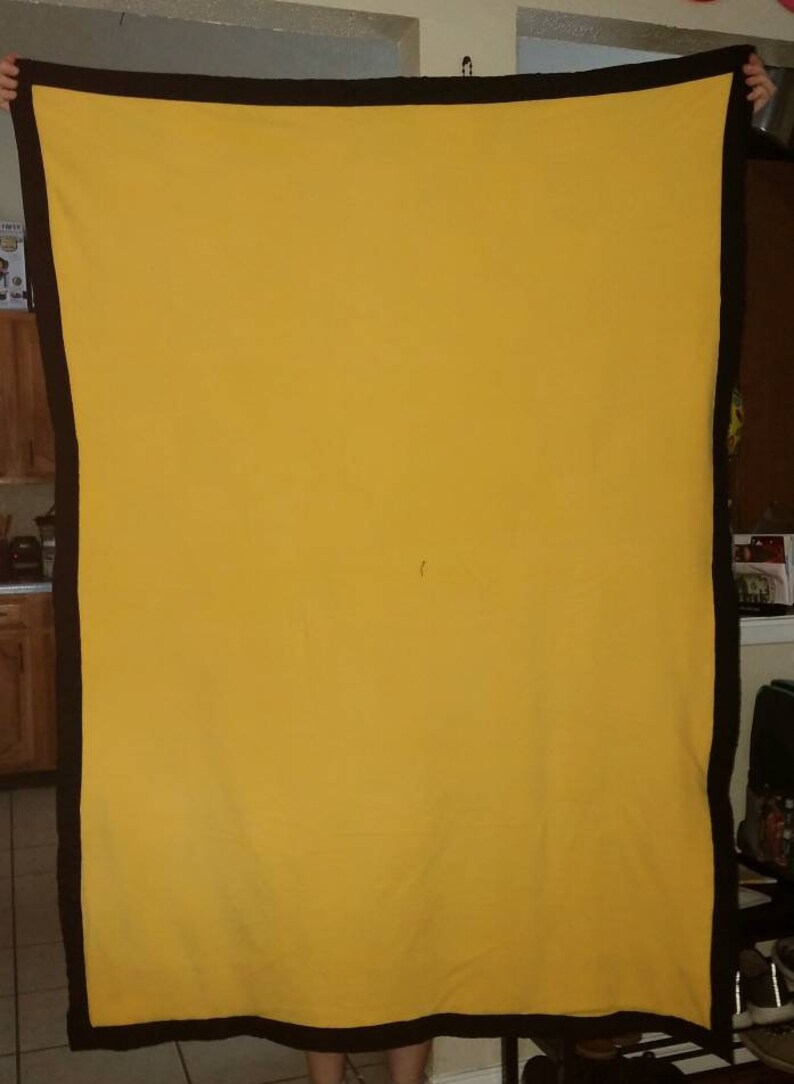 Crown Royal signature bags throw blanket purple and green gold Etsy