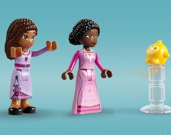 Wish LEGO Minifigures - Asha, Sakina and Star Disney Minifigure