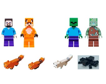 LEGO® Minecraft Minifigure - One Minifig Farmhand or Skeleton