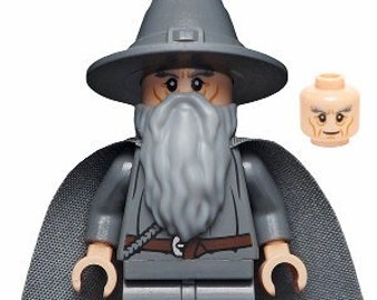 LEGO® Gandalf the Grey Lord of the Rings and Hobbit Minifigure (ETS01)