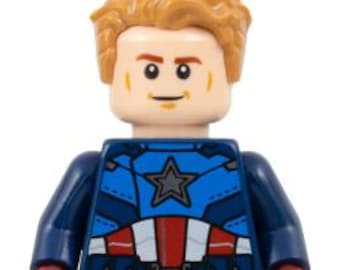 One LEGO Marvel Captain America Superheroes Collectible Minifigure