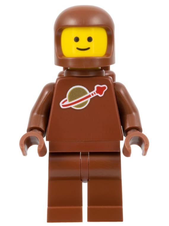 LEGO CLASSIC SPACE Minifigure One Minifig in Orange Brown Red or White Etsy Australia
