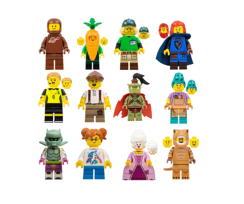 single lego minifigures