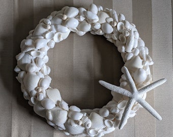 White Seashell Wreath Courtesy of Sanibel Island