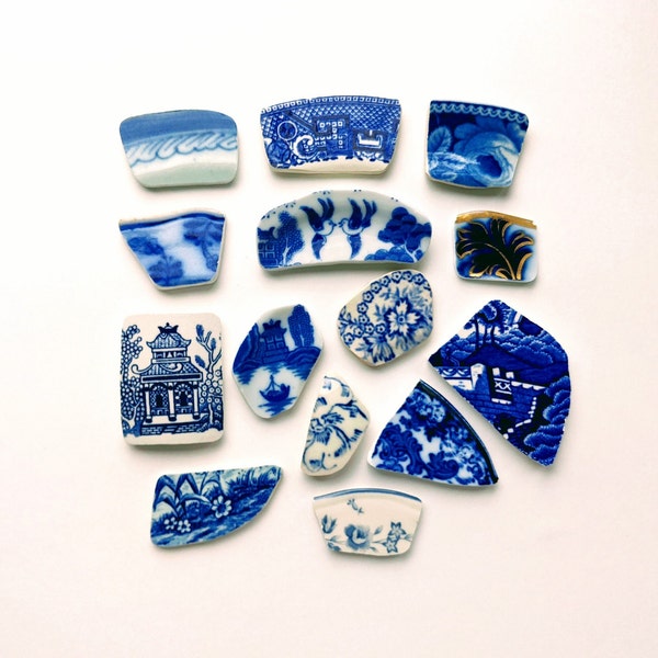 Vintage & Antique Broken China Pieces for Mosaics, Jewelry, Crafts