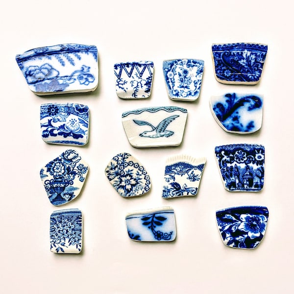 Vintage & Antique Broken China Pieces for Mosaics, Jewelry, Crafts