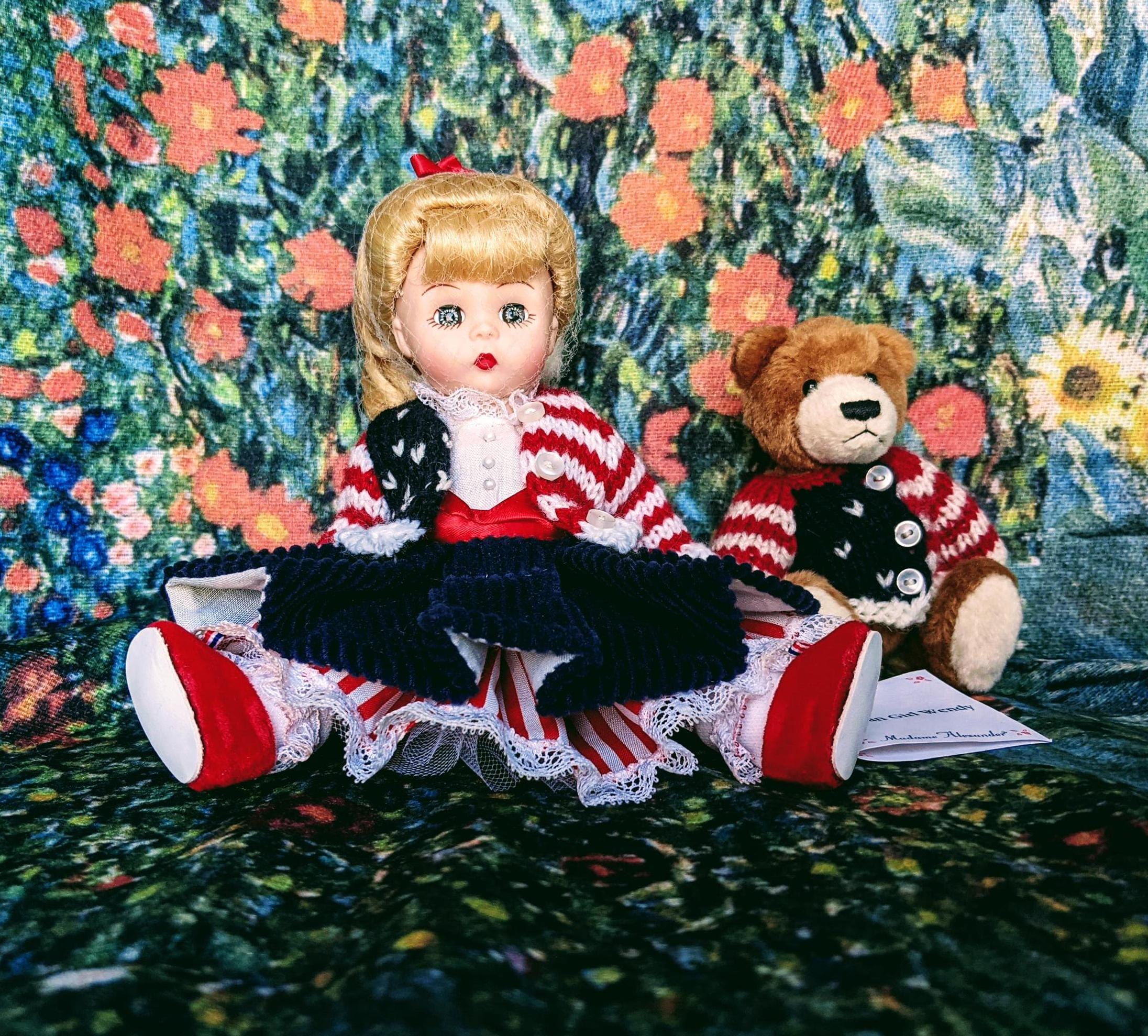ぬいぐるみ・人形・置物 Madame Alexander WENDY with Toy Bear