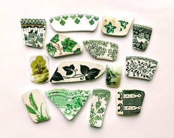 Vintage & Antique Broken China Pieces for Mosaics, Jewelry, Crafts