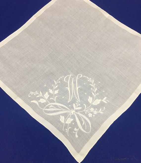 Initialed ladies handkerchiefs deals