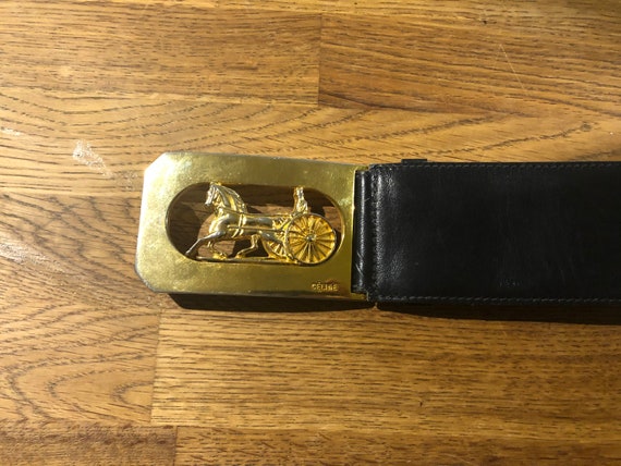 Beautiful Celine Navy belt