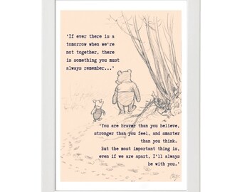 Winnie Pooh Quote Etsy