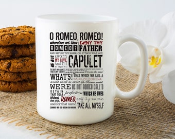 Romeo Juliet Mug Etsy