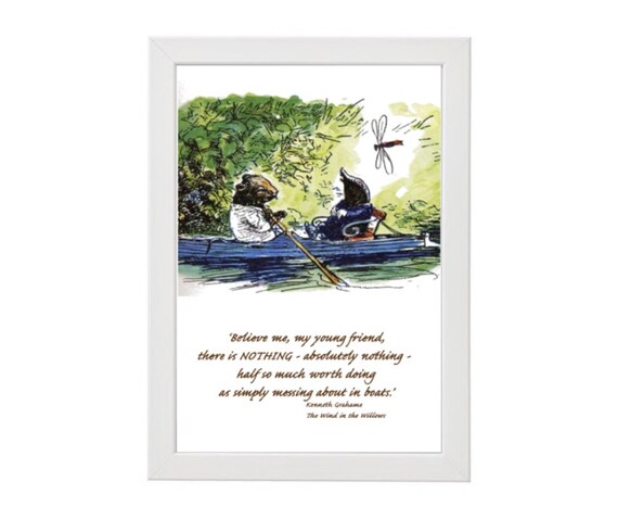 Set Of 3 Printable Art Wind In The Willows Digital Etsy