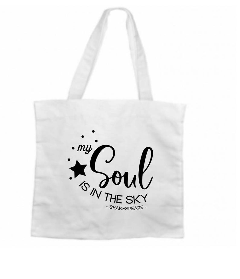 ethical tote canvas tote bag Shakespeare tote bag Shakespeare gift reusable bag beach swimming gym shopping bag book lover gift