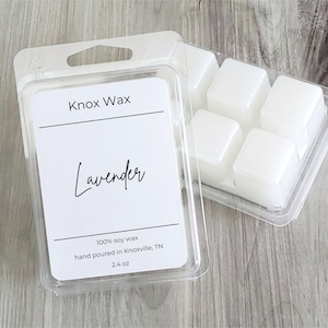 Lavender | 100% soy wax melts | earthy wax melts | calming wax melts | soothing wax melts | strong scented wax melts