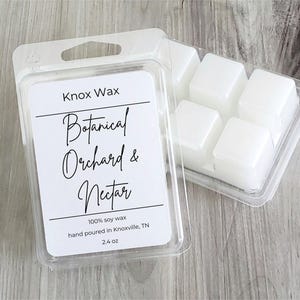 Botanical Orchard & Nectar | 100% soy wax melts | spring wax melts | fruity wax melts | floral wax melts | strong scented wax melts