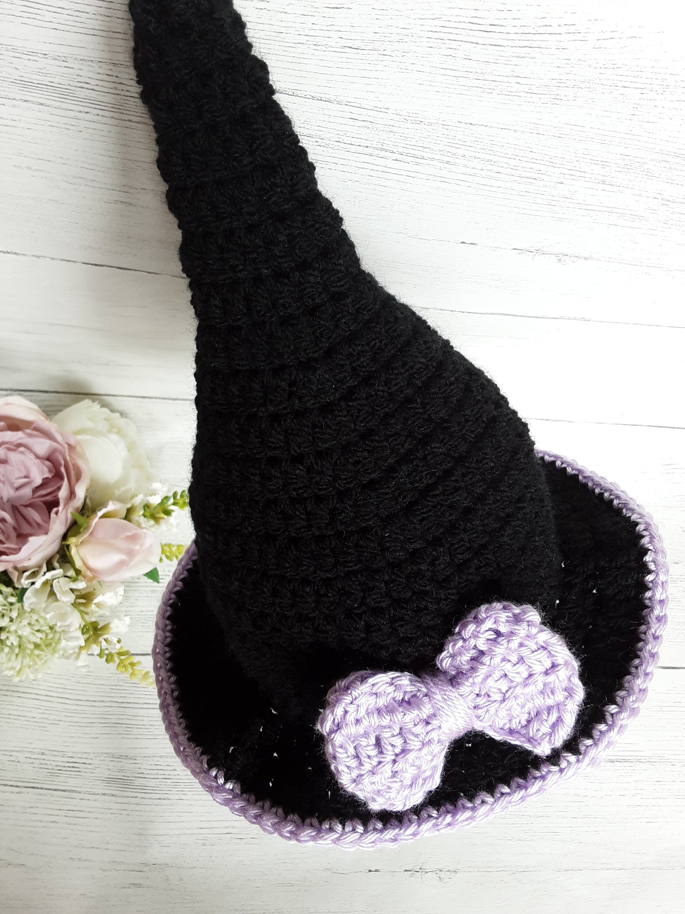 Witch Hat/halloween Hat/baby Halloween/baby Witch/36 Etsy UK
