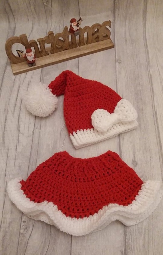 newborn santa outfit