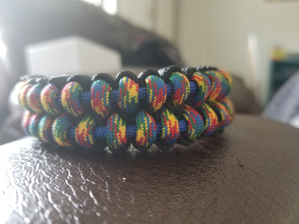 Custom 3 color paracord bracelet Etsy