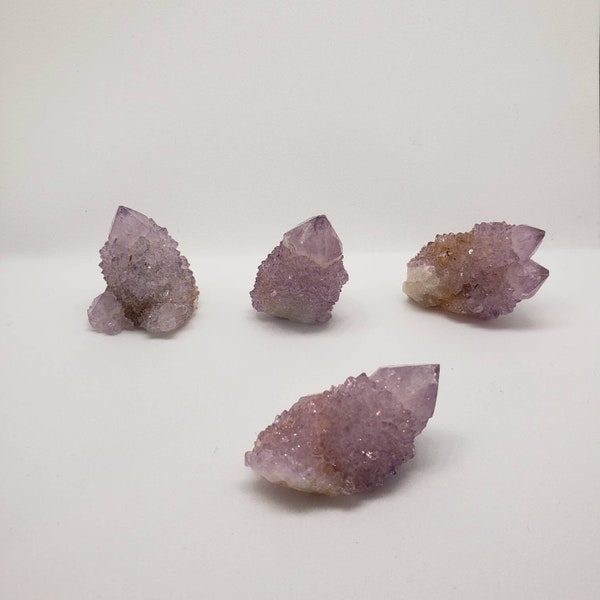 Mini Lavender Spirit (Cactus) Quartz - Choose Crystal