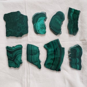 Malachite slices- Choose specimen