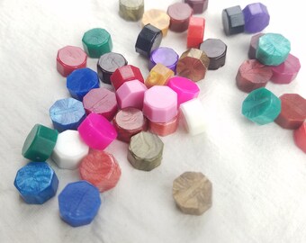 Octagon Shaped Sealing Wax 100pcs