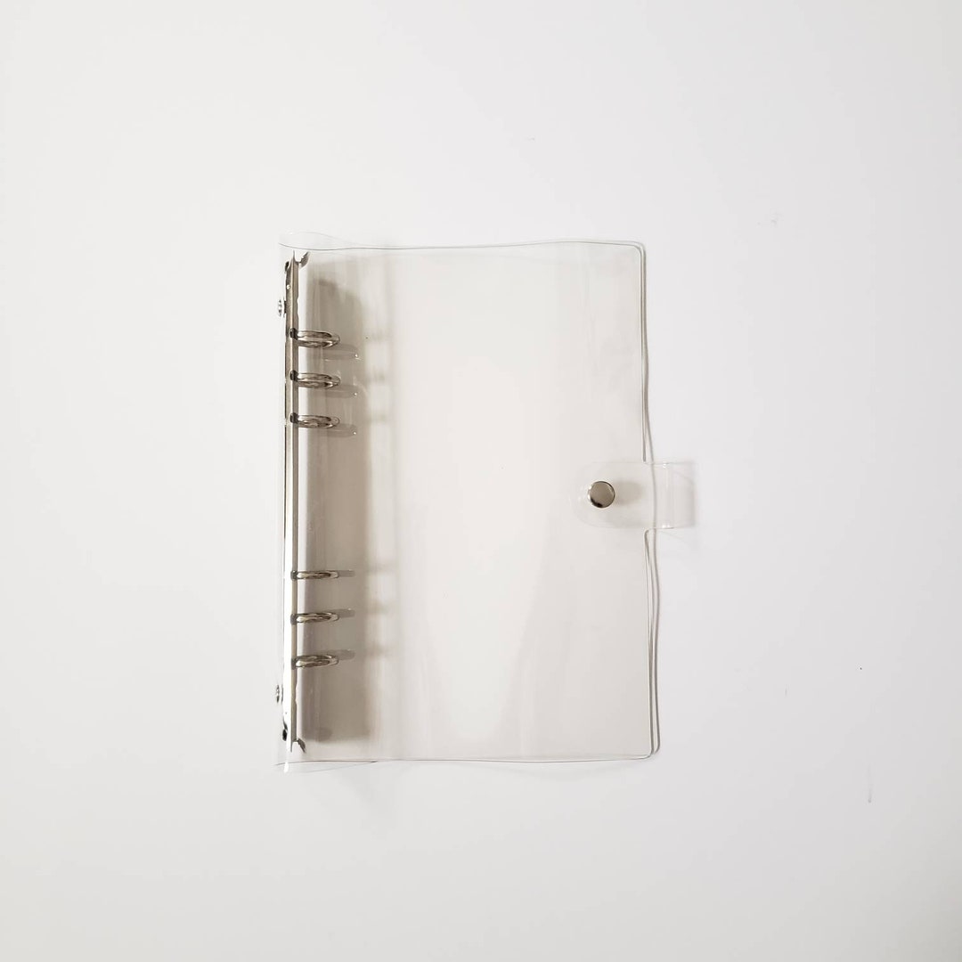 A5 Transparent PVC Planner Cover Only Etsy