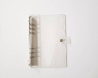 A5 Transparent PVC Planner Cover only