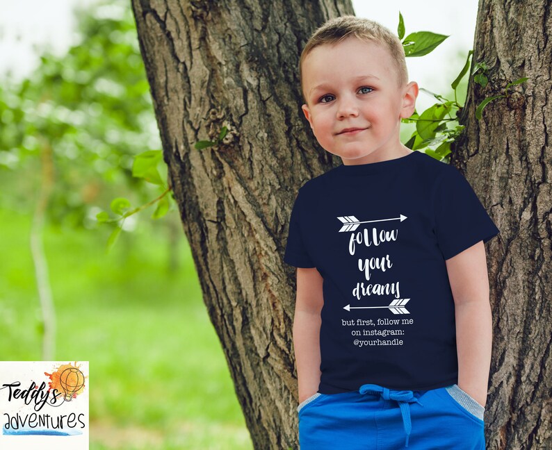 image 0 - follow me on instagram t shirt
