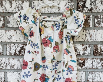 ivory peasant dress