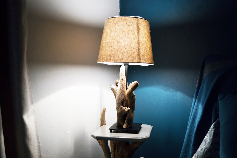 Decorative Driftwood Lamp
