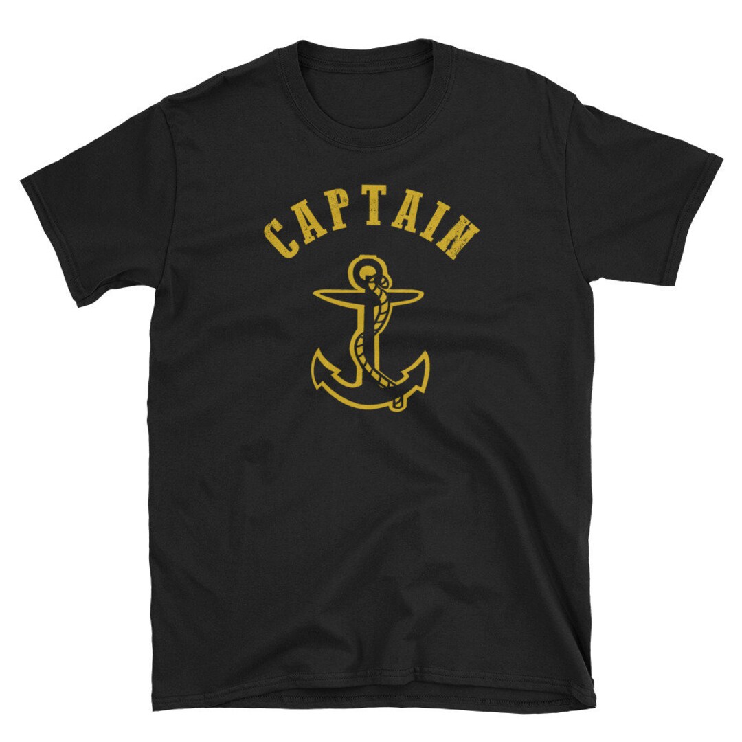 Captain Shirt Boat Captain Shirt Anchor Love Boating Sailing Shirt - Etsy