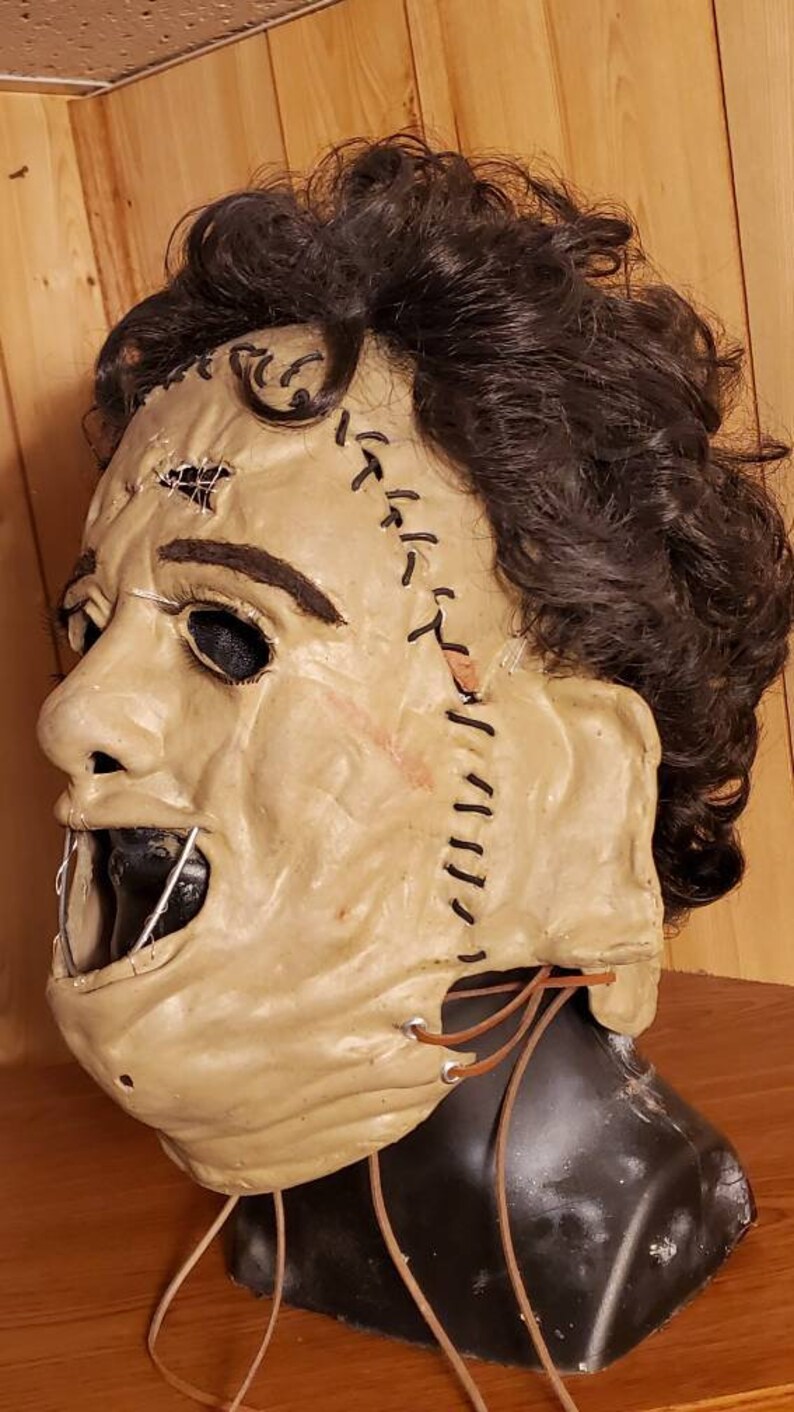Texas Chainsaw Massacre 1974 leatherface mask rehaul | Etsy
