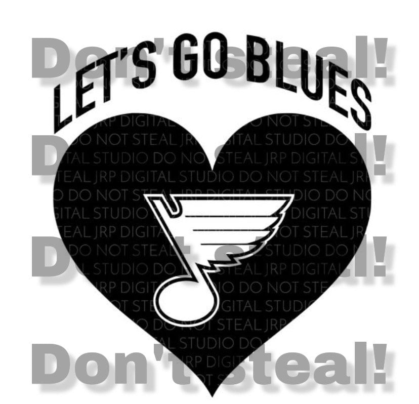St Louis Blues Shirt Let's Go Blues St Louis Blues Gift