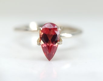 GIA 1.21ct Untreated Ruby, Incredible Pear Brilliant Cut Natural Top Quality No Heat Ruby, Unique Color and Clarity Ruby