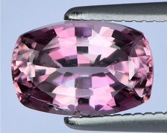 Purple Pink 1.5ct Diaspore, Afghan Change Color Cushion Cut Diaspore, Sparkling Purple Diaspore Loose, Ready to be Set