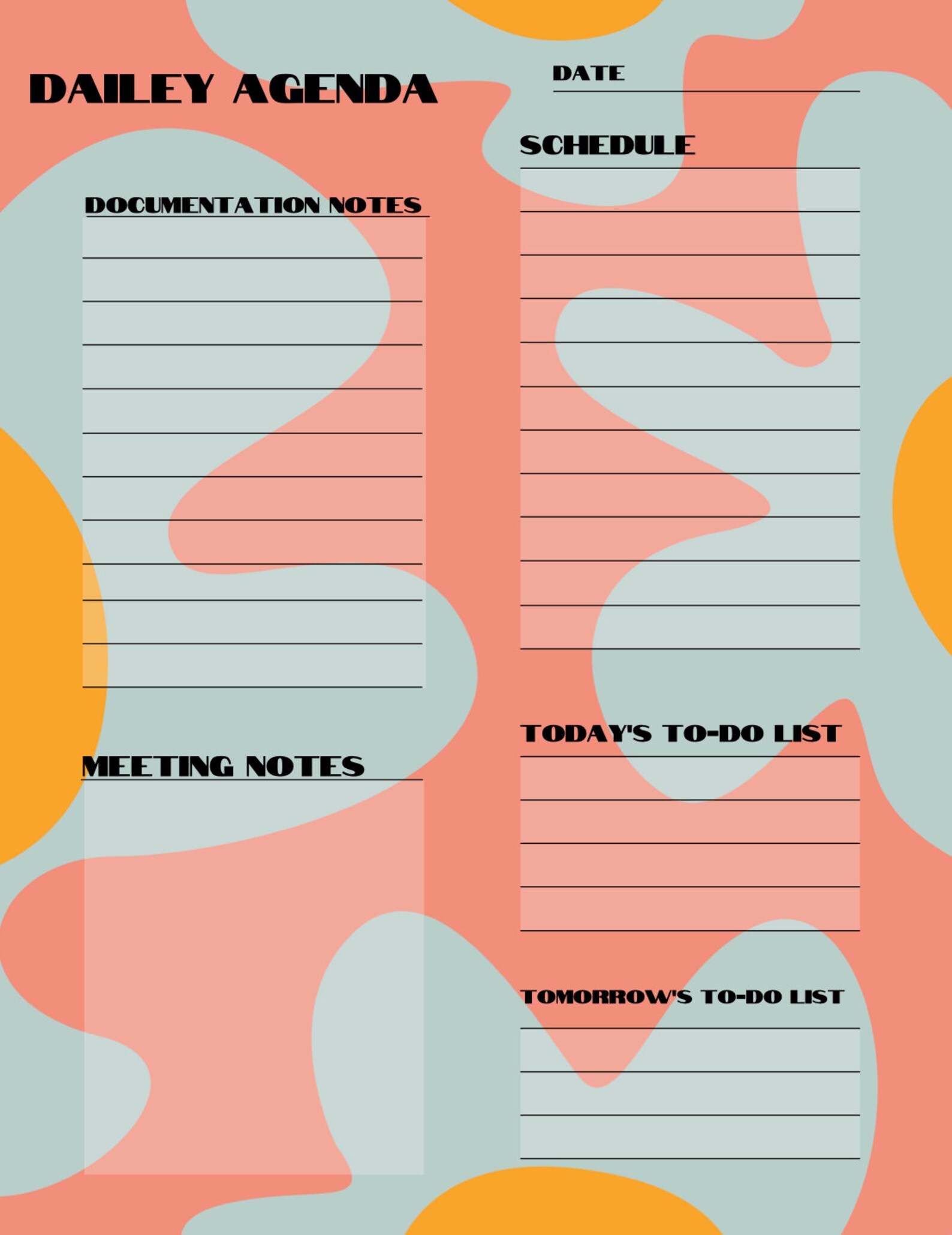 Daily Planner for Case Managers! - Etsy