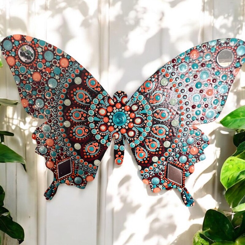 Butterfly Dot Wall Decor - Etsy
