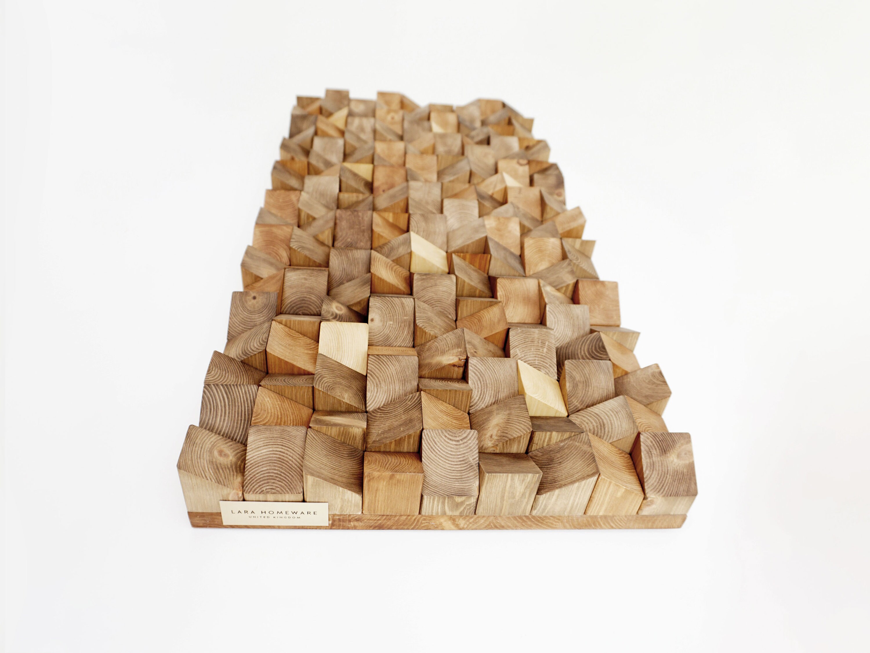 Static Wall Art 3D Wall Art Panel, Modern Wall Art Decor, Wooden Wall Art Mosaic Wall Art for