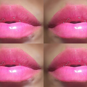 Pixie Dust Magic Gloss | Vegan Lip Gloss | Pink Lip Gloss | Pink Lip Tint Lip Gloss | Squeeze Tube Lip Gloss | Moisturizing Lipgloss