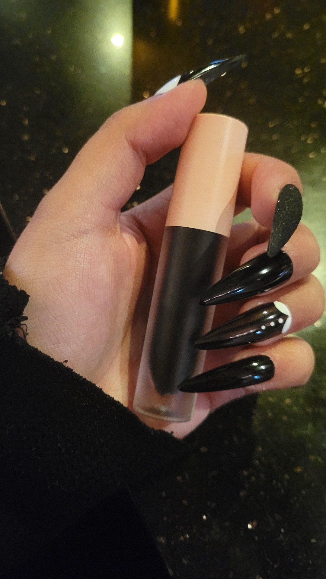 Wednesday Black Lip Gloss Moisturizing Lip Gloss Hydrating Gloss Black