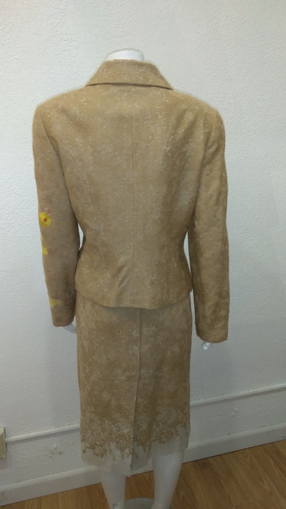 Christian LaCroix Wool Blend Skirt-Suit - image 2