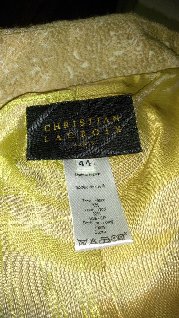 Christian LaCroix Wool Blend Skirt-Suit - image 4