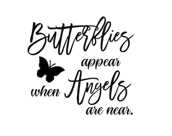 Angels Are Near Svg Etsy