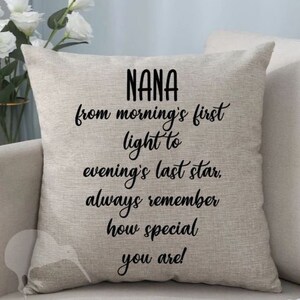 Nana SVG digital cutting file /Christmas Gift SVG/Always remember how special you are svg / special verse for Mom/Nana Birthday cushion Gift